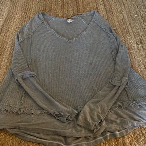 We the Free by Free People grey shirt, size Medium